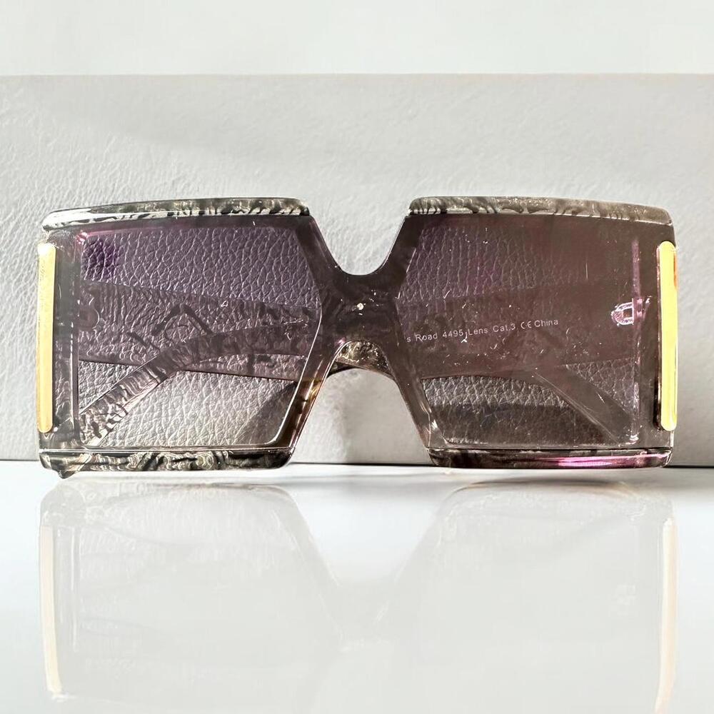 Black Statement Sunglasses - image 1